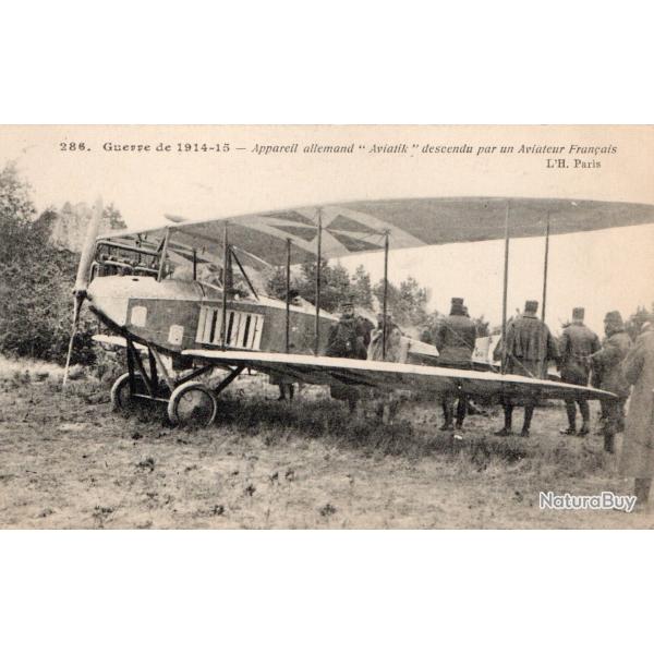 Carte Postale Guerre 1914-1915 Avion Allemand Aviatik -N�8317