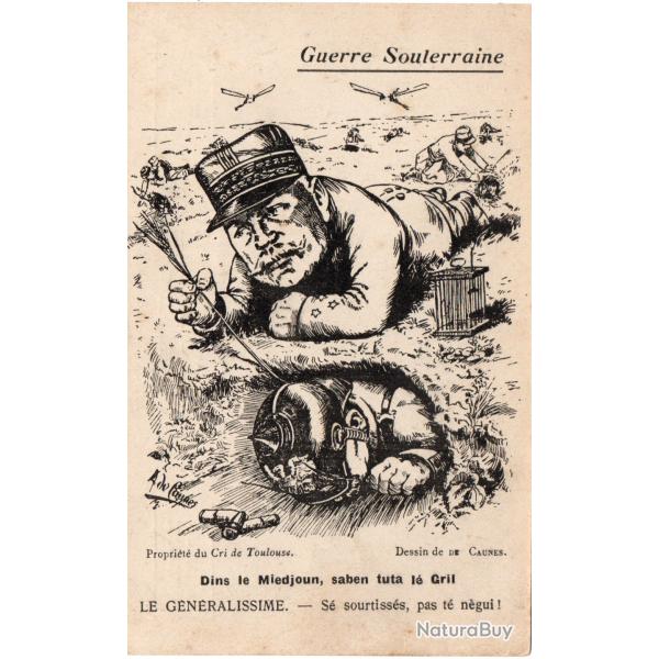 Carte postale Guerre Soulerraine -N�8318