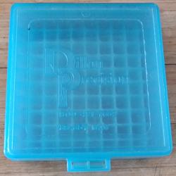 1x boite pour 100 munitions 38/357 Bleue Dillon Pr&eacute;cision