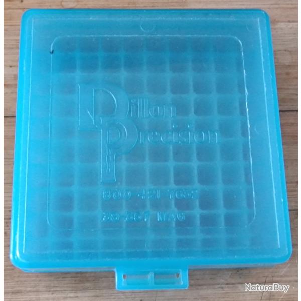 1x boite pour 100 munitions 38/357 Bleue Dillon Pr�cision