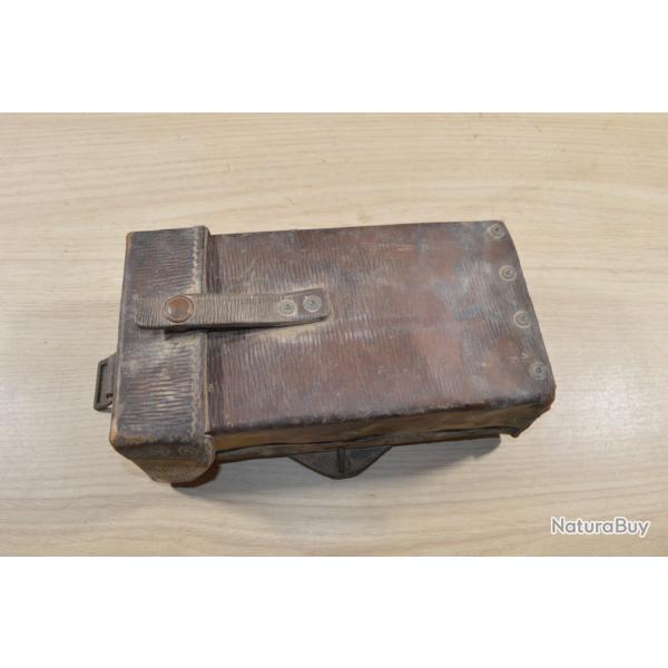 Cartouchi�re pochette cuir Anglais GB Bristish WW1 / WWII Equipement GB Soldat ( 15)