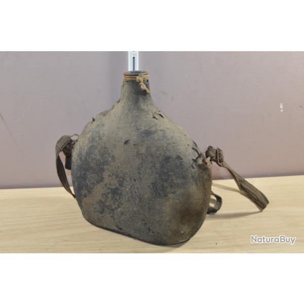 gourde militaire Fran�ais WWII Equipement Soldat 1939/1945 French gourde