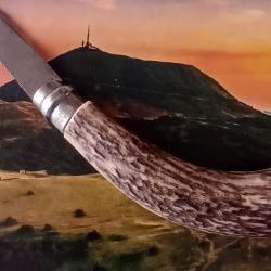 Couteau de poche Opinel 8 bois de cerf