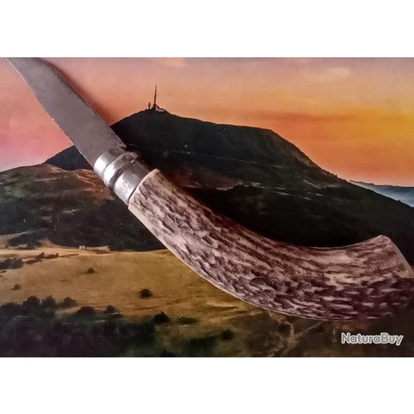 Couteau de poche Opinel 8 bois de cerf
