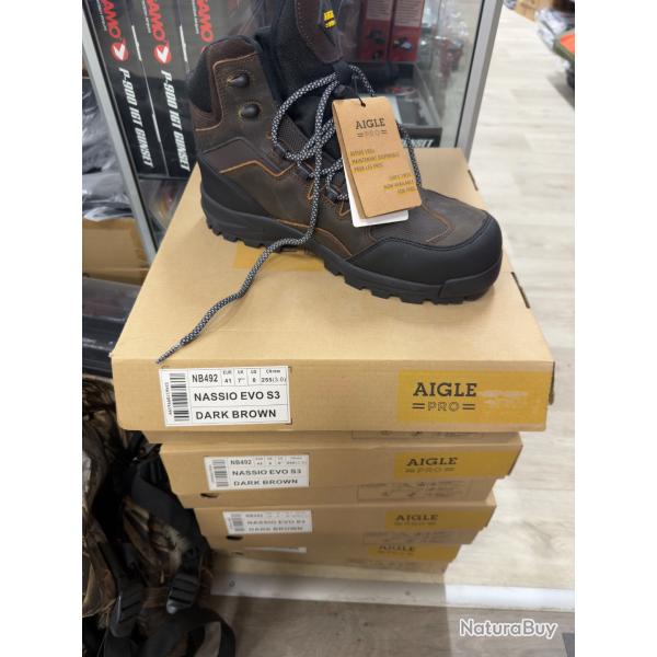 Chaussures aigle PRO  NASSIO EVO S3