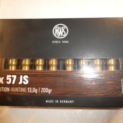 boite de 20 cartouches RWS 8x57 JS evolution en 13 grammes