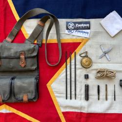 Ensemble complet sacoche, sangle et accessoires d'entretien pour ZASTAVA M76 - JNA - Yougoslavie