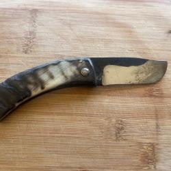 Couteau berger corse corne de belier