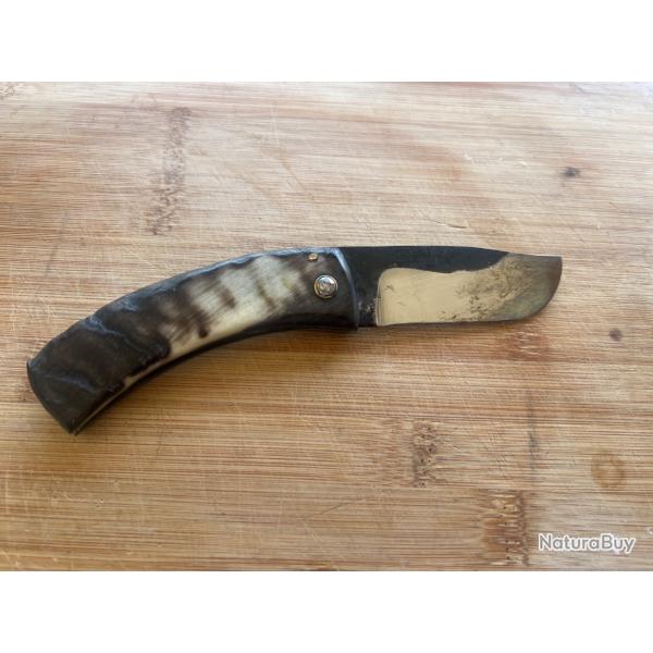 Couteau berger corse corne de belier
