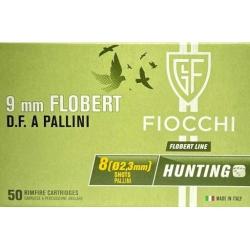Munitions FIOCCHI cal.9mm flobert num&eacute;ro 8 par 50