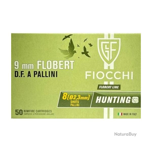 Munitions FIOCCHI cal.9mm flobert num�ro 8 par 50