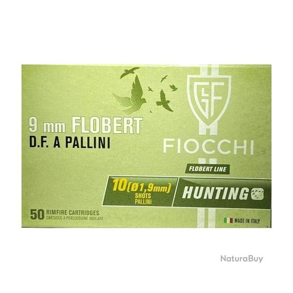 Munitions FIOCCHI cal.9mm flobert n�10 par 50