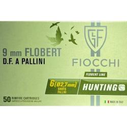 Munitions FIOCCHI cal.9mm flobert num&eacute;ro 6 par 50