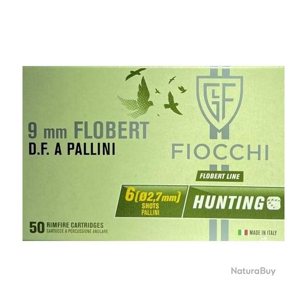 Munitions FIOCCHI cal.9mm flobert num�ro 6 par 50