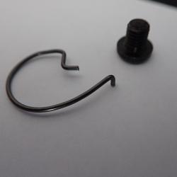 Ressort pour le levier de d&eacute;sarmement + vis pour pistolet SIG P220 suisse