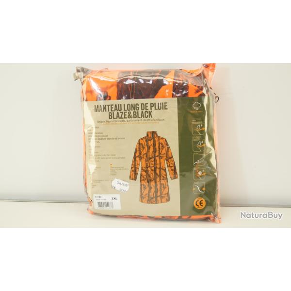 manteau long de pluis neuf promo 2xl