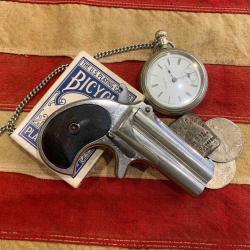 Pistolet Remington Deringer (ou Derringer) calibre 41 RF