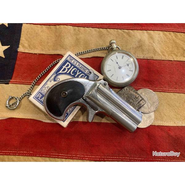 Pistolet Remington Deringer (ou Derringer) calibre 41 RF