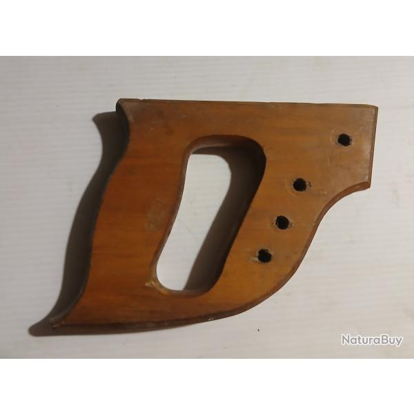 ANCIENNE POIGN�E EN BOIS POUR LAME DE SCIE N�2