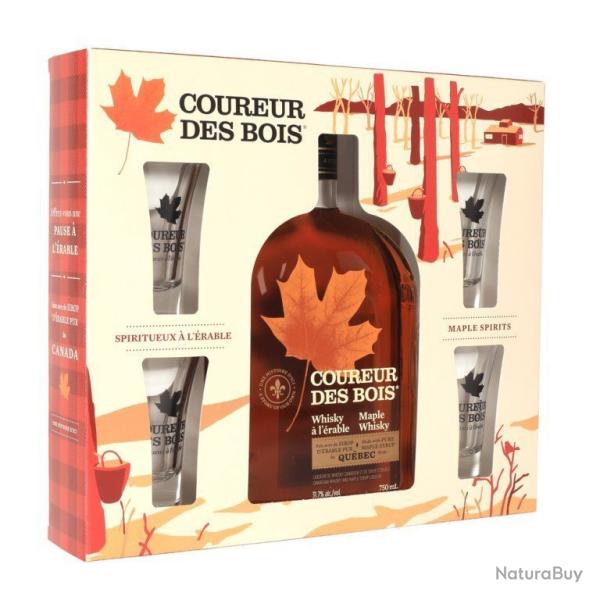 Coffret Whisky �rable - Coureur des Bois