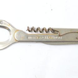 Ancien tire bouchon limonadier publicitaire Moet & Chandon Champagne