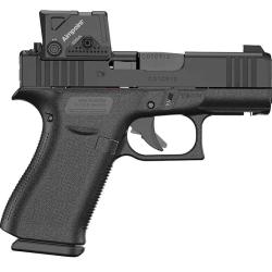 GLOCK 43X A-CUT COA COMBO 9X19 (LIVR&Eacute; AVEC AIMPOINT COA)