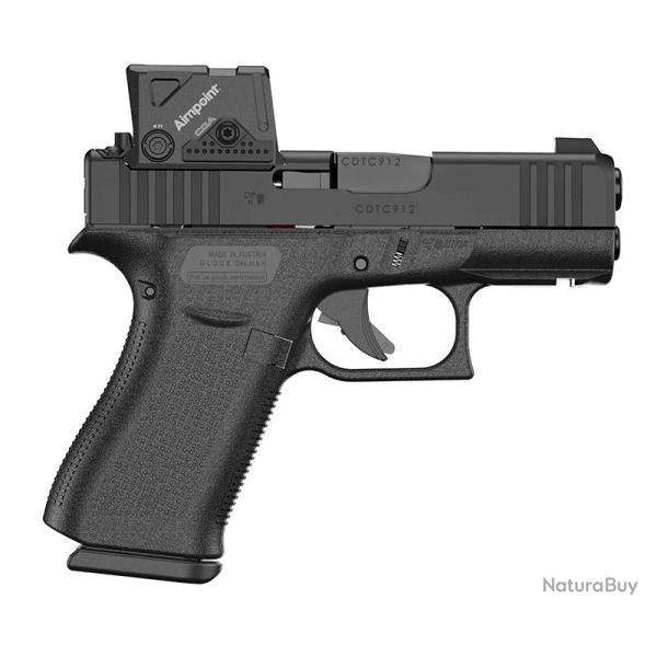 GLOCK 43X A-CUT COA COMBO 9X19 (LIVR� AVEC AIMPOINT COA)