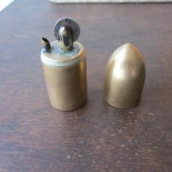 Briquet en forme d'ogive en laiton 1914-1918 WW1