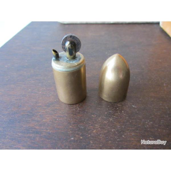 Briquet en forme d'ogive en laiton 1914-1918 WW1