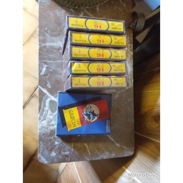 Cartouches calibre 16 poudre T