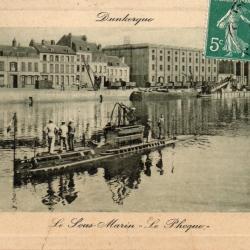 Carte Postale Ancienne Dunkerque Le Sous-Marin Le Phoque-N&deg;8330