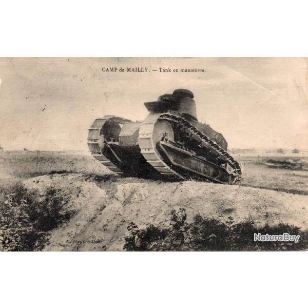 Carte postale - Tank en manoeuvre -N�8331