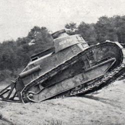 Carte Postale Char Renault FT -N&deg;8333