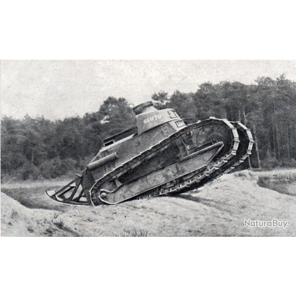 Carte Postale Char Renault FT -N�8333