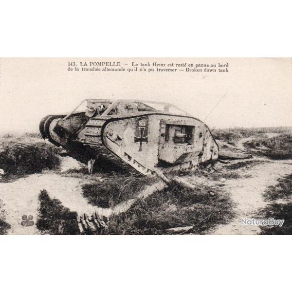 Carte Postale - La Pompelle - Le tank Heinz est rest� en panne -N�8336