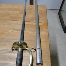 &eacute;p&eacute;e mod 1887 attribut du g&eacute;nie