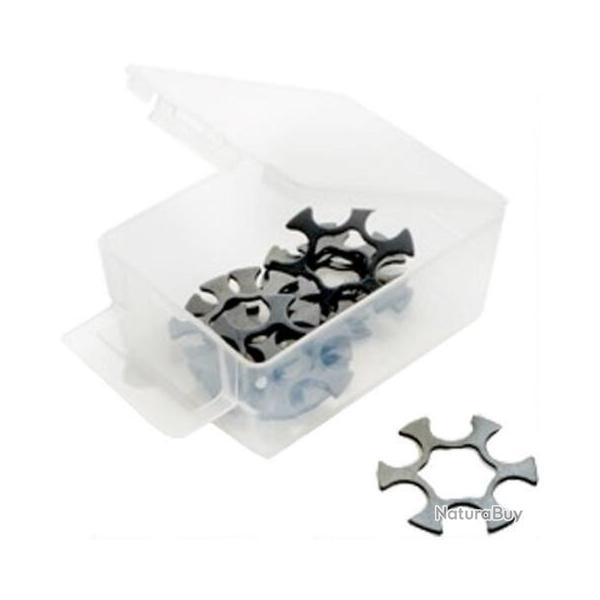 LOT DE 10 MOON CLIPS CHIAPPA POUR REVOLVER RHINO 357 MAGNUM