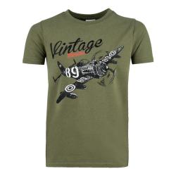 Tee-shirt Avion am&eacute;ricain pour Enfant 4 ans