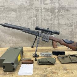 Carabine FRF2 F03269 avec lunette Scrome J8 r&eacute;glementaire