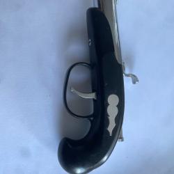 Briquet pistolet &agrave; silex, collection vintage, militaire, pistolet, briquet