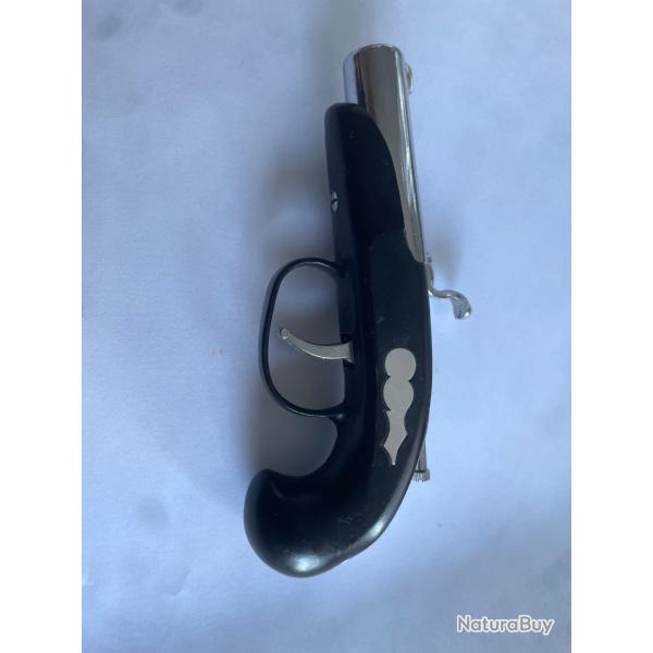 Briquet pistolet � silex, collection vintage, militaire, pistolet, briquet