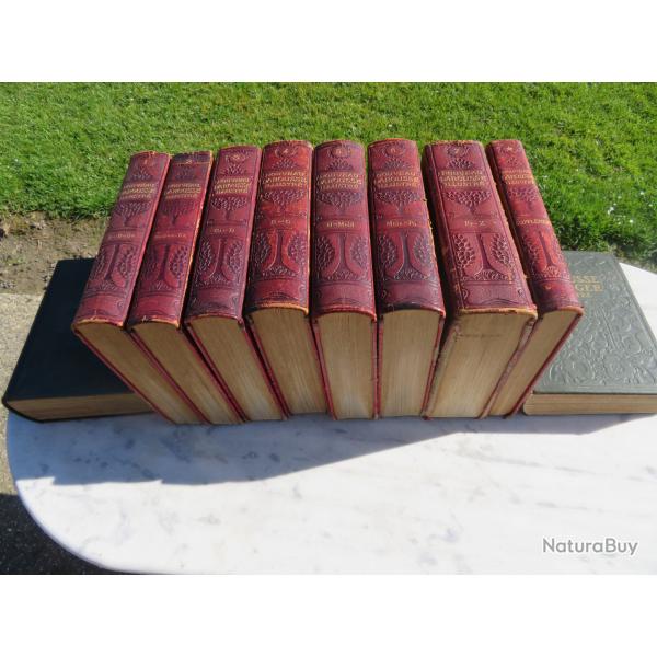 Collection compl�te du Nouveau Larousse illustr� en 7 Vol inclus les Suppl�ments -FRANCE (Vers 1900)