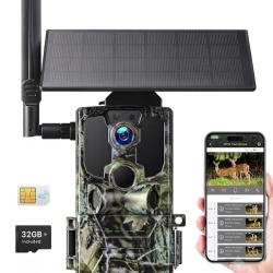 Camera 4G sim piege photo neuf + panneau solaire