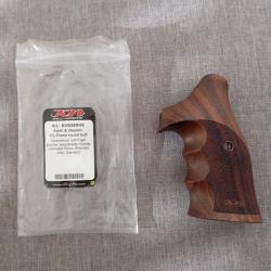 KN nill griffe poign&eacute;e revolver smith&wesson k/l frame round butt