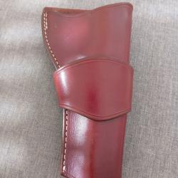 holster cuir triple k brand made in usa western poudre noir
