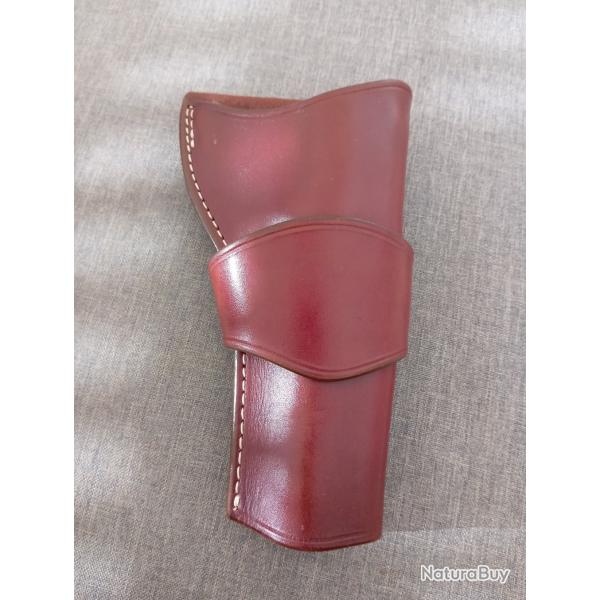 holster cuir triple k brand made in usa western poudre noir