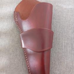 holster western cuir triple k brand made in usa poudre noir