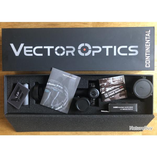 Vends lunette VECTOR OPTICS CONTINENTAL 4-24x56 FFP