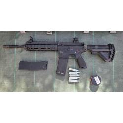 Fusil HK416 T4E 16 joules (malle, 2 chargeurs)
