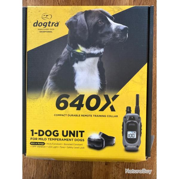 Collier de dressage dogtra 640X